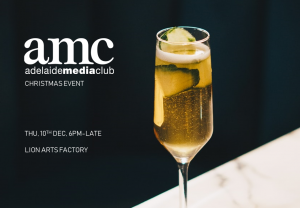 AMC christmas networking event. Thusday December . Drinks and catch ups at the Lions Arts